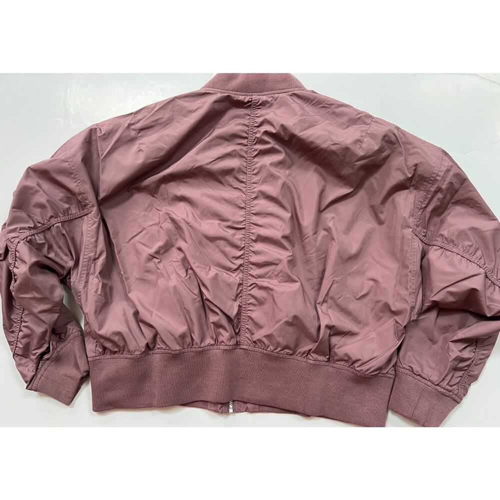 Nike Sportswear Essential Mauve Oversized Bomber Jacket FN2839-208 Women’s M - Picture 2 of 16